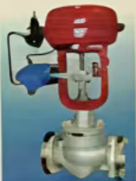 气动凸轮挠曲切断阀HC8笼式双座调节阀